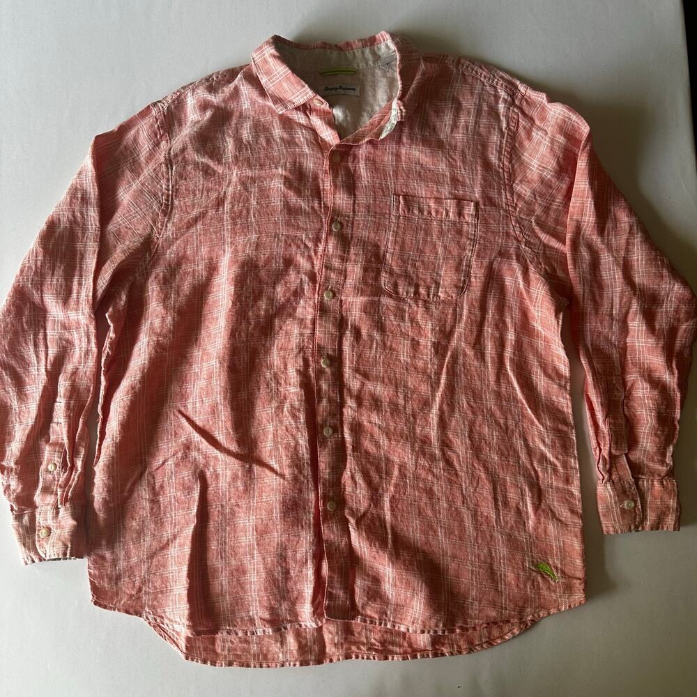 Tommy Bahama Linen L/S Button Down Shirt XXL
